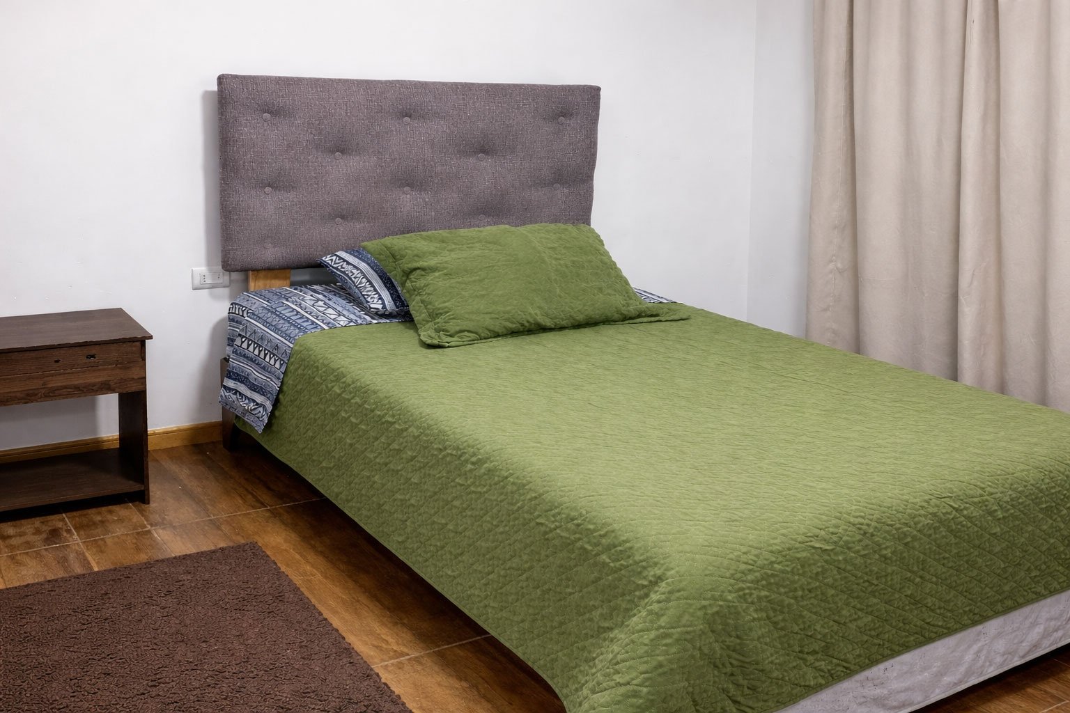 Habitación individual del hostal